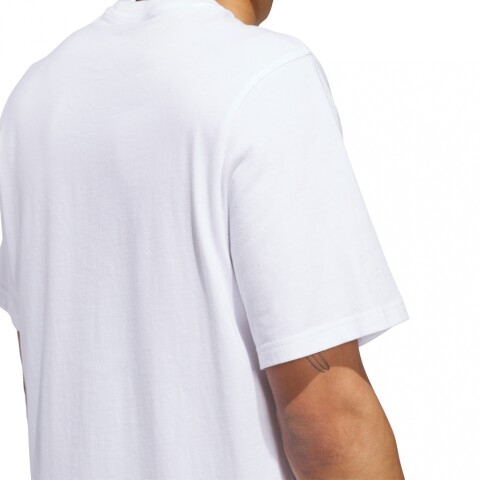 REMERA adidas LOGO SKATEBOARDING White