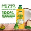 Crema Garnier Para Peinar Recarga Nutritiva Fructis 300 ml Crema Garnier Para Peinar Recarga Nutritiva Fructis 300 ml