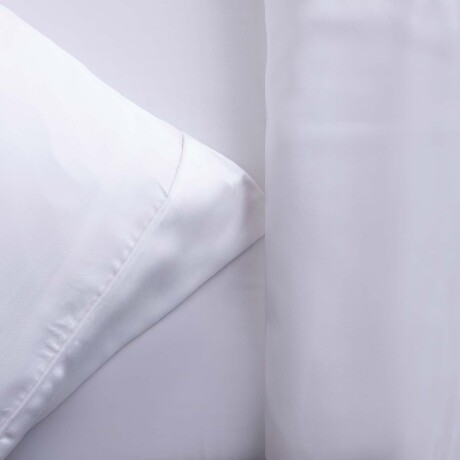 JUEGO DE SABANAS 1 PLAZA BAMBU BLANCO BAMBÚ