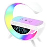 Lámpara Smart Parlante Con Reloj Digital 5 En 1 Lámpara Smart Parlante Con Reloj Digital 5 En 1