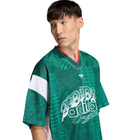 Remera adidas Roses Jersey Green