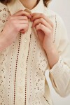 Camisa Pleats Jaz Crudo