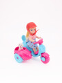 MUÑECA CUTE DOLL EN MOTO ROSADO