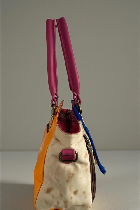 Cartera Mila Línea Dubai Azul Multicolor Cartera Mila Línea Dubai Azul Multicolor