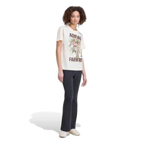 Remera de Mujer Adidas Farm Rio Beige - Multicolor