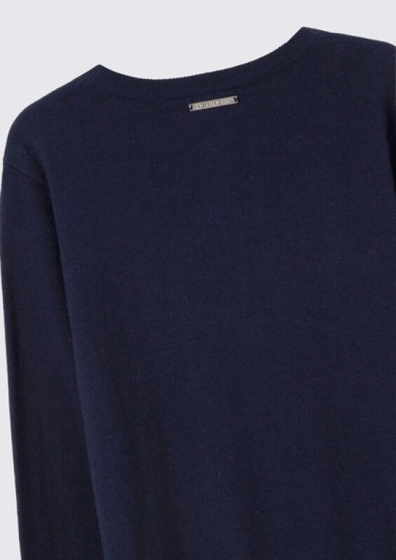 CARDIGAN FEM AZUL MARINO