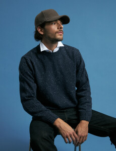 470420 SWEATER HARRY Azul Oscuro