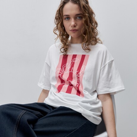 REMERA CRABY Blanco