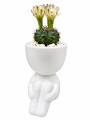 LITTLE PEOPLE CON CACTUS BLANCO