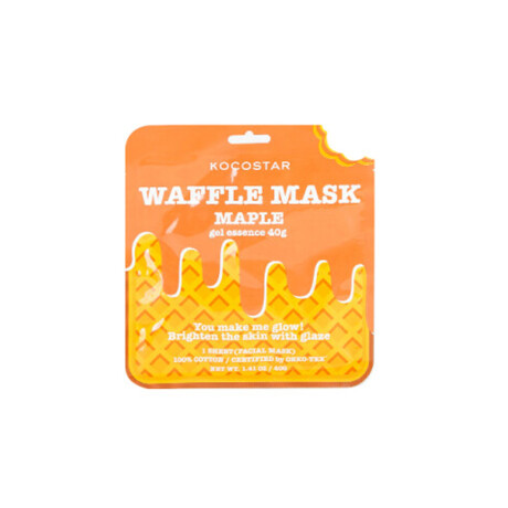 Mascarilla Facial Entera Waffle Maple Unica