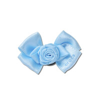 Jibbitz Charm™ Blue Rosette Bow Multicolor