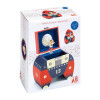 Caja Musical Infantil Polo 12 Cohete Azul Caja Musical Infantil Polo 12 Cohete Azul