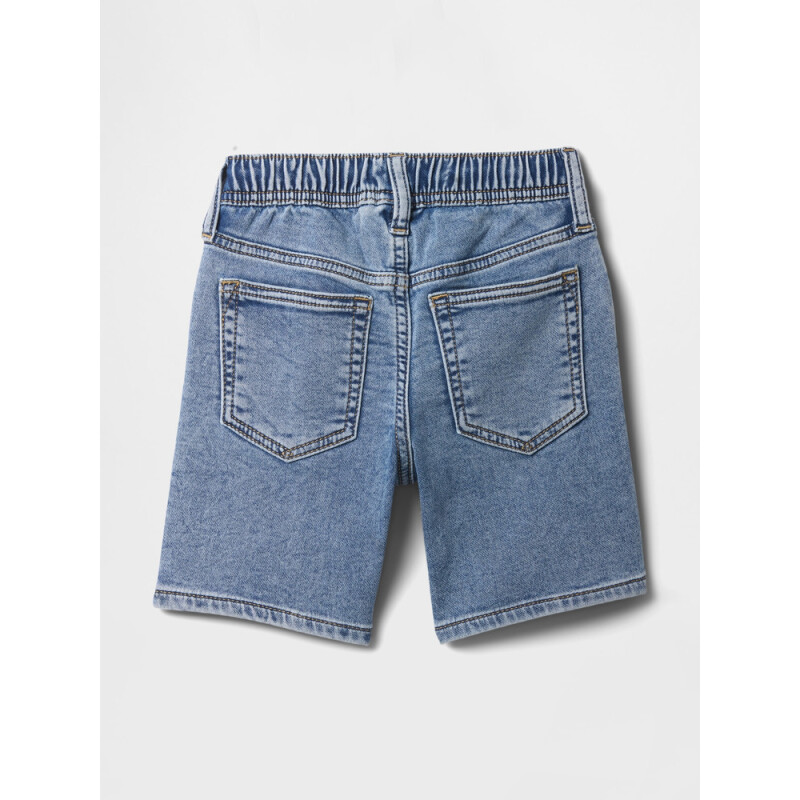 V-PO KNT DNM SHORT LT LIGHT WASH