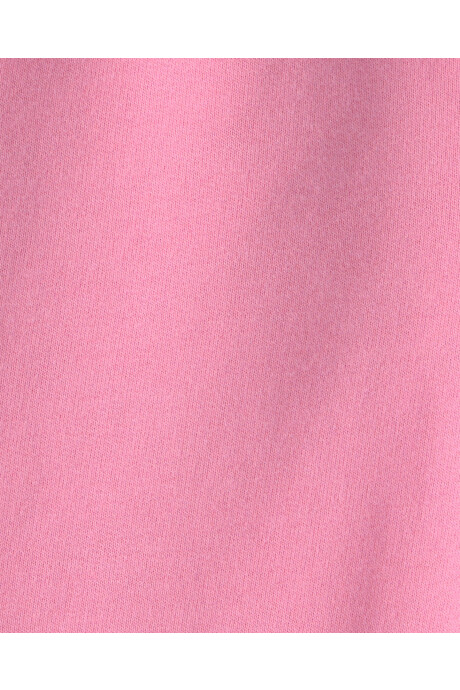 Pantalón deportivo de algodón, con pierna ancha, rosado Sin color