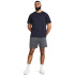 UA Tech 7in Shorts-BLU GRY-015