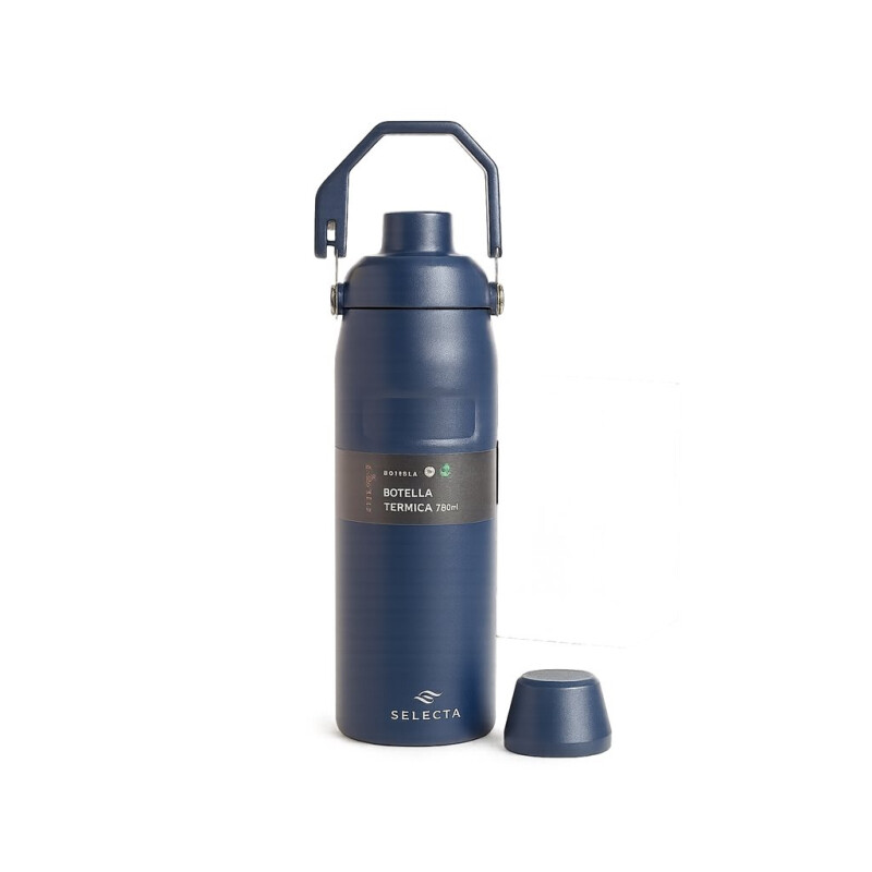 Botella en Acero Inoxidable 750ml Azul