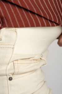 Jean Lemon Mama Flare Wide Leg Nacar