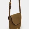 Mini Bag Mod en efecto gamuza Verde