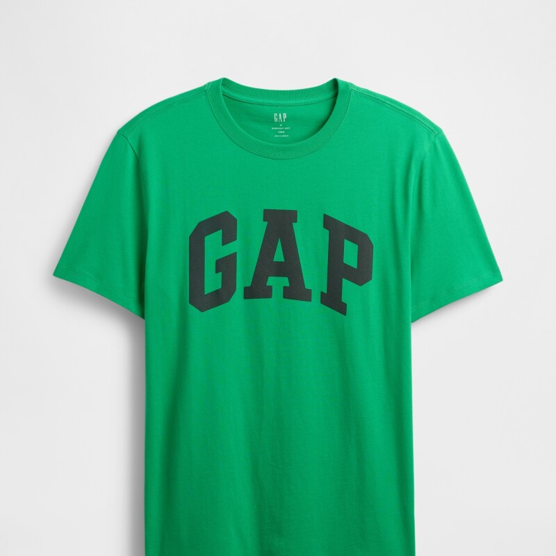 V-EVERYDAY SOFT BASIC LOGO T GALLANT GREEN