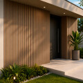 REVESTIMIENTO EXTERIOR WPC SANDY BROWN HABITARE / 2900x219x26mm Revestimiento Exterior Wpc Sandy Brown Habitare / 2900x219x26mm