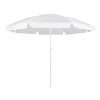 Sombrilla Playa 2.2M Reforzada UV80+ Blanco