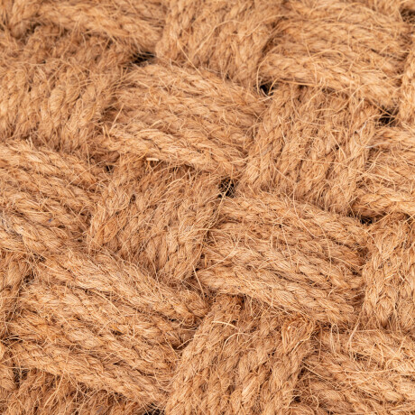 FELPUDO NATURAL/BEIGE FIBRA COCO NUDOS
