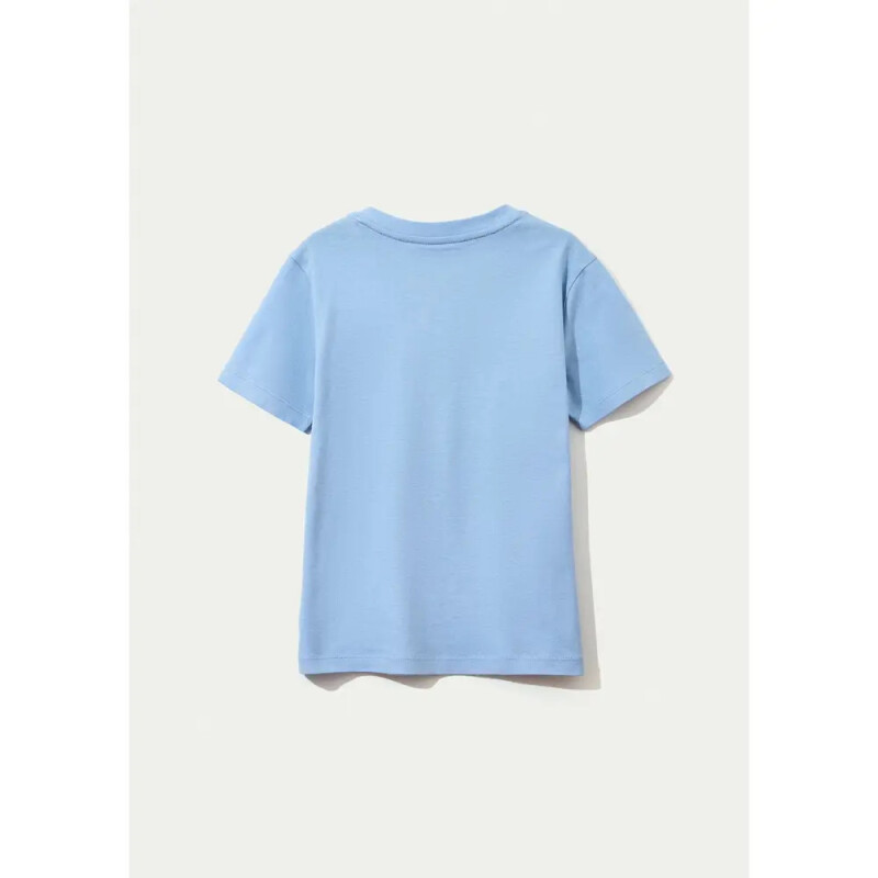 CAMISETA MM MASC AZUL CLARO