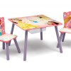 Juego de mesa y 2 sillas para niños Princesas Disney Juego de mesa y 2 sillas para niños Princesas Disney