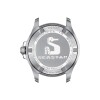 Reloj Tissot Seastar T1202101105100 para dama con correa de acero Plateado