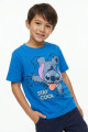 Remera m/c niño STITCH AZUL