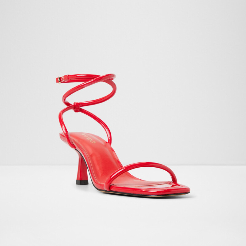 DEMMI BEIGE SYNTHETIC RED