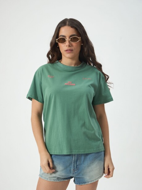 REMERA NEW ARCHIVE VERDE
