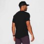 Polo Manga Corta The 24-7 Tee Curved Hem Hombre Black