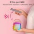Parlante Karaoke Bluetooth Luces RGB Con Micrófono Portable Variante Color Rosa