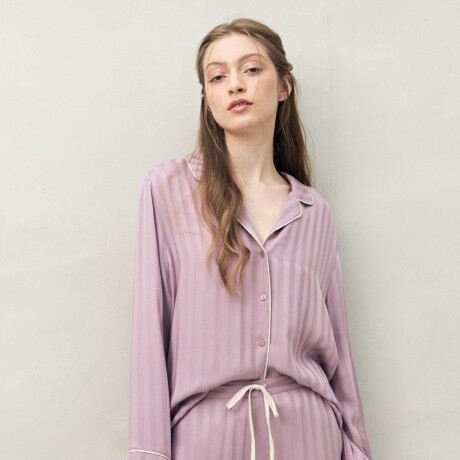 PANTALÓN GERANIO Lila Grisáceo