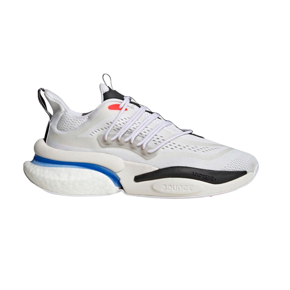 adidas ALPHABOOST V1 SUSTAINABLE BOOST LIFESTYLE - Cloud White / Blue Fusion / Bright Red 