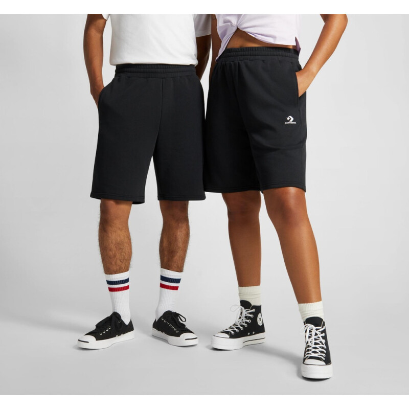 STAR CHEVRON SHORT BLACK BLACK