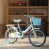 Bicicleta infantil Shengdi Rodado 18 Canasto Parrilla Hadas Color Celeste
