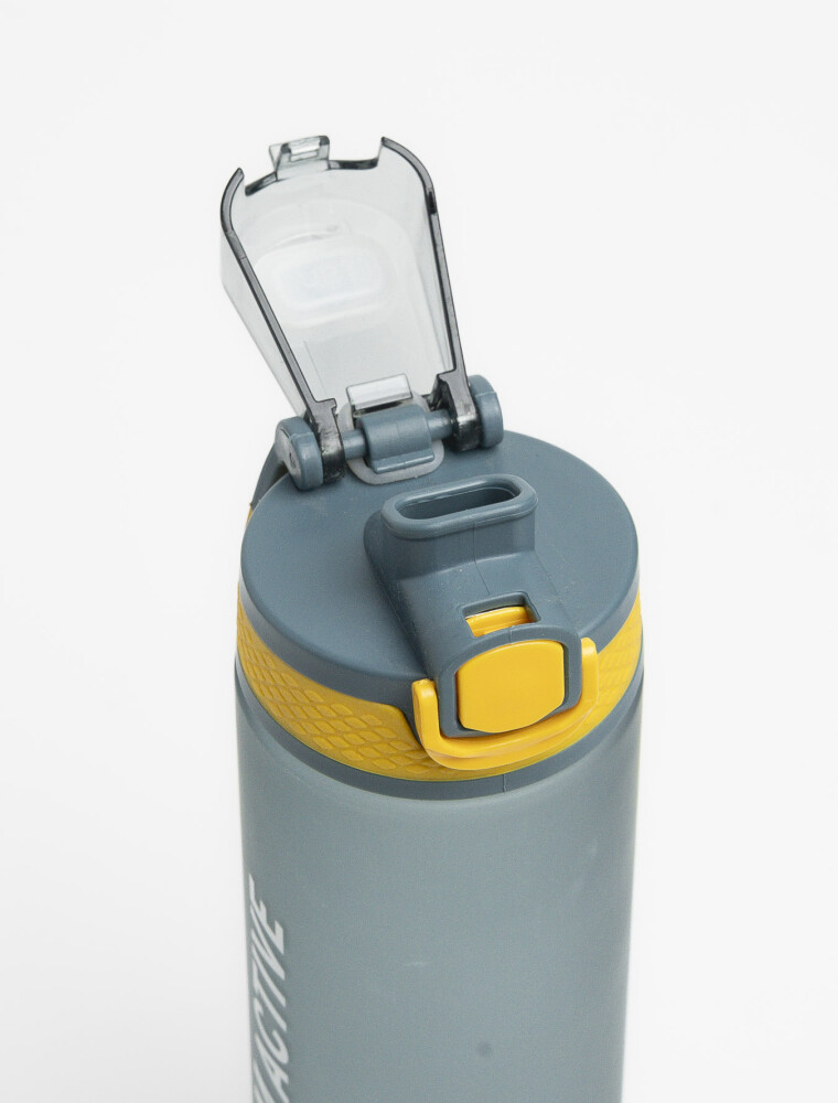 Botella Deportiva Hidratante 700ml Gris