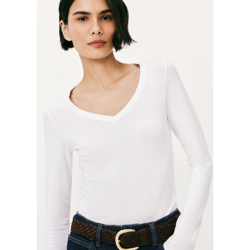 BLUSA ML FEM BRANCO