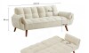 Sillón Cama 3 Cuerpos Retráctil - Frida Gris