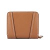 Small Leather Goods Fleura Zip Around Brandy