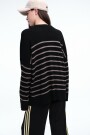 SWEATER RAYAS Negro