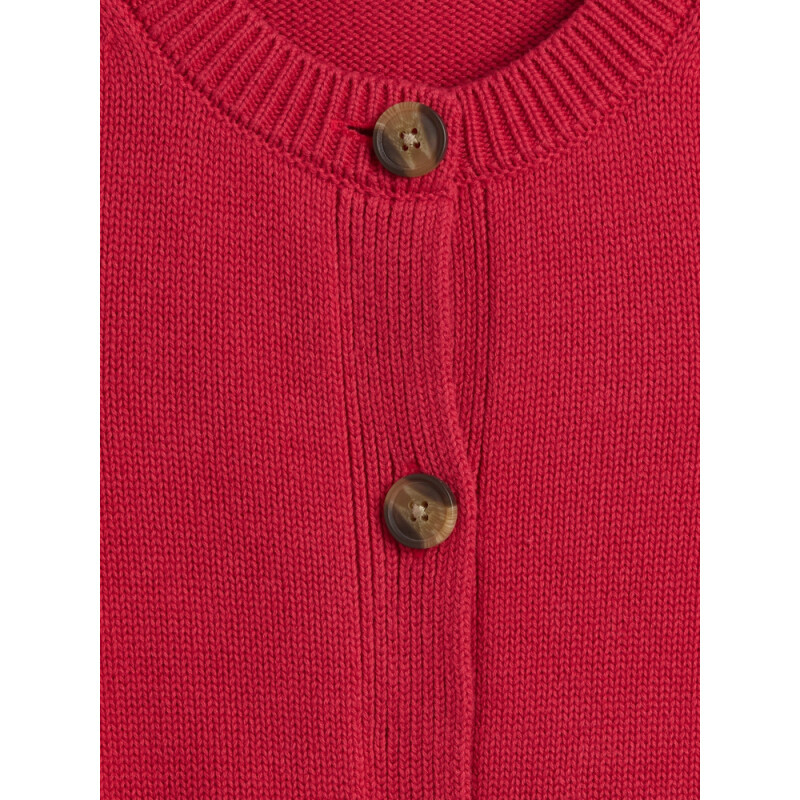 V-SWEATER VEST CHAKRA RED