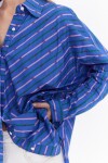 Blusa Homie Azul Rayado