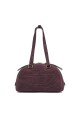Bolso Para Unisex 1Dr Dome Shoulder Morado