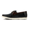 Mocasines Nauticos Hombre Starsax Azul-cafe