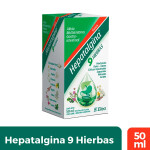 HEPATALGINA 9 HIERBAS FR. X 50 ML. única