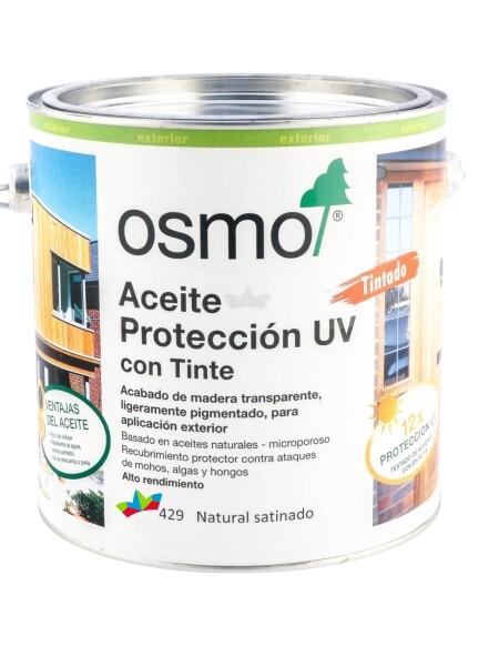 OSMO 429 ACEITE DE PROTECCION UV NATURAL 2,5 LT. N/A