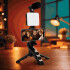 Kit de Grabación para Celular con Trípode Luz LED y Micrófono Negro